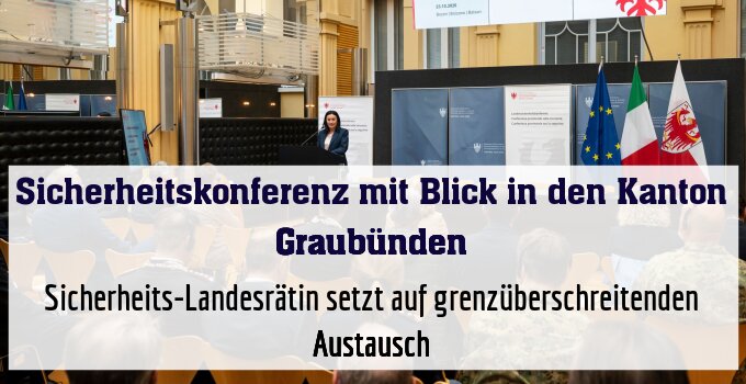Sicherheits-Landesrätin setzt auf grenzüberschreitenden Austausch
