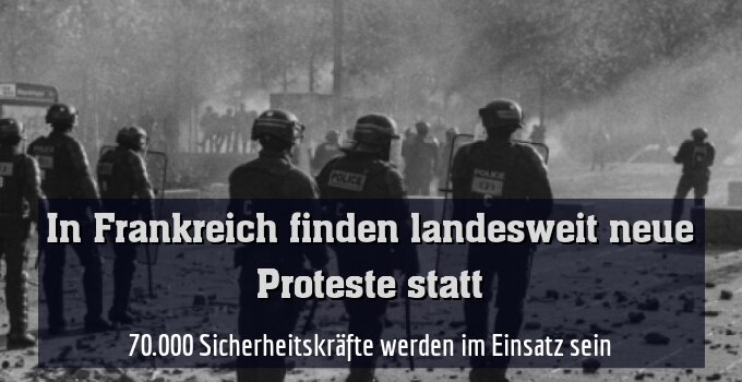 70.000 Sicherheitskräfte werden im Einsatz sein