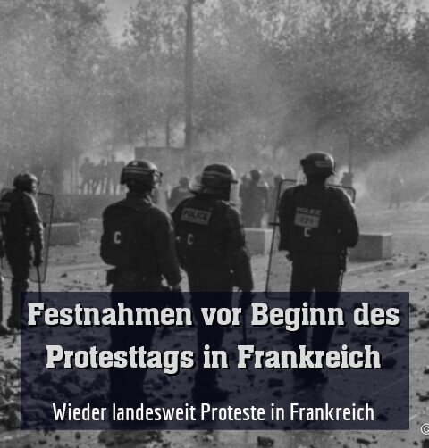 Wieder landesweit Proteste in Frankreich