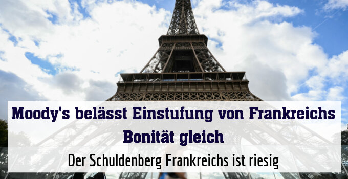 Der Schuldenberg Frankreichs ist riesig
