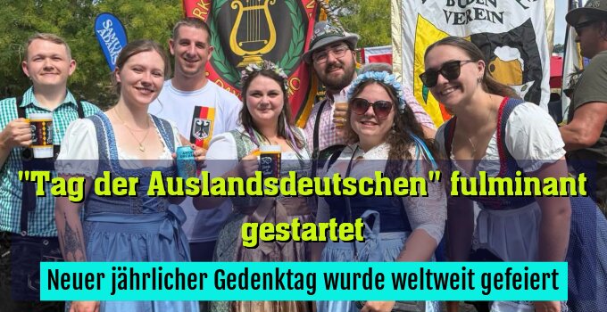 Neuer jährlicher Gedenktag wurde weltweit gefeiert