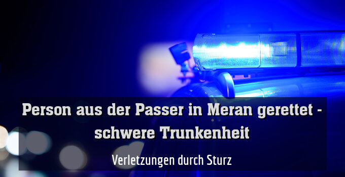 Verletzungen durch Sturz