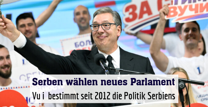Vučić bestimmt seit 2012 die Politik Serbiens