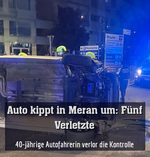 40-jährige Autofahrerin verlor die Kontrolle