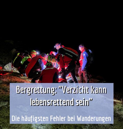 Die häufigsten Fehler bei Wanderungen