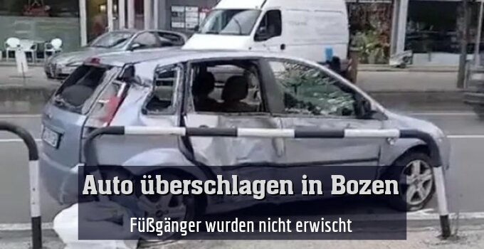 Füßgänger wurden nicht erwischt