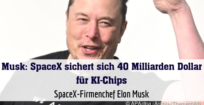 SpaceX-Firmenchef Elon Musk
