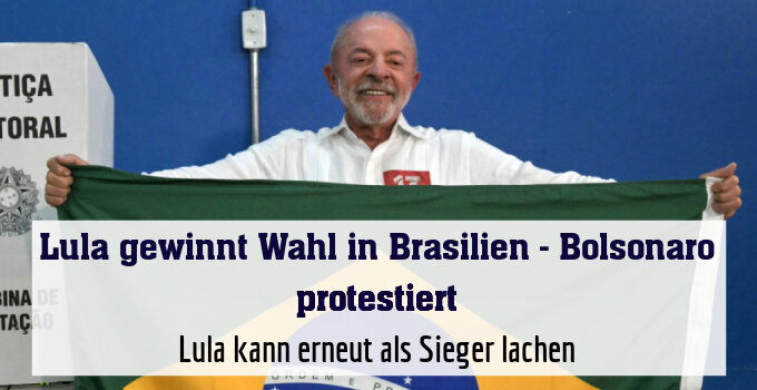 Lula kann erneut als Sieger lachen