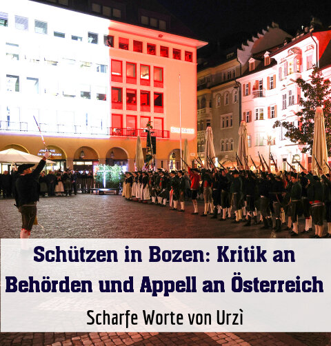Scharfe Worte von Urzì