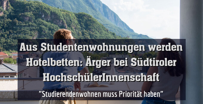 "Studierendenwohnen muss Priorität haben"