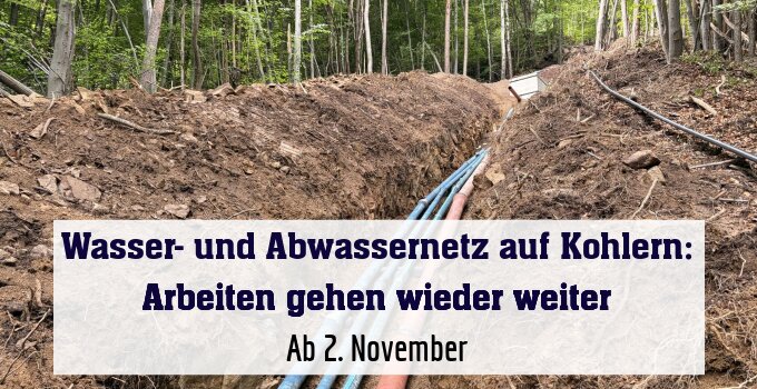 Ab 2. November