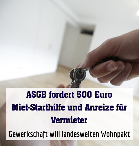 Gewerkschaft will landesweiten Wohnpakt