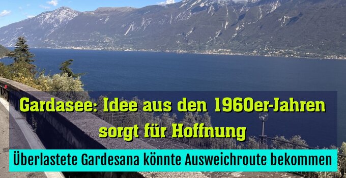 Überlastete Gardesana könnte Ausweichroute bekommen