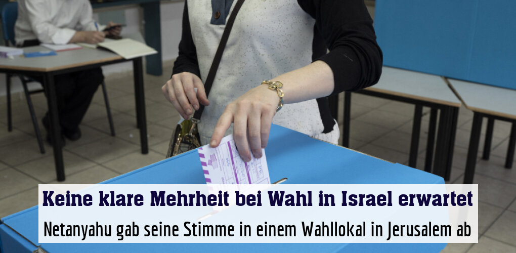 Wahlen in Israel beendet