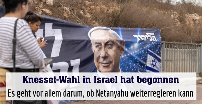 Es geht vor allem darum, ob Netanyahu weiterregieren kann