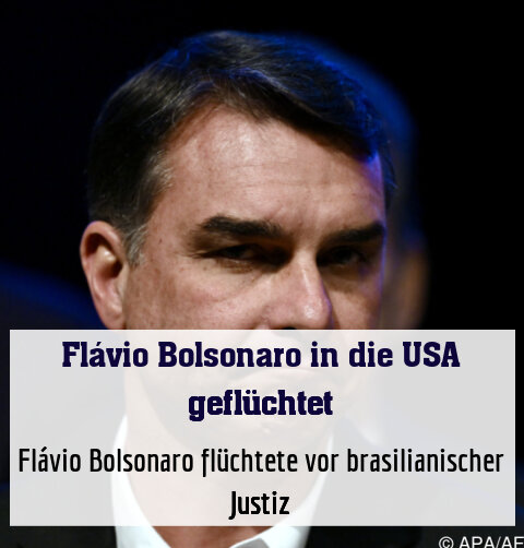 Flávio Bolsonaro flüchtete vor brasilianischer Justiz
