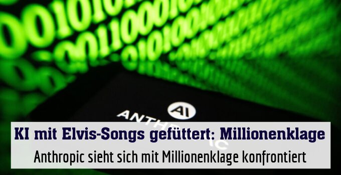 Anthropic sieht sich mit Millionenklage konfrontiert