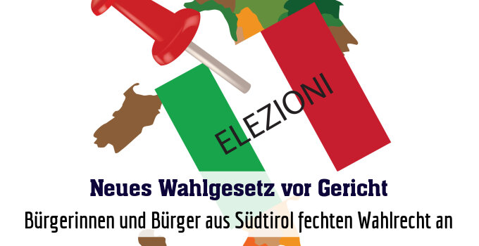 Bürgerinnen und Bürger aus Südtirol fechten Wahlrecht an