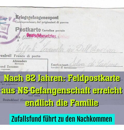 Zufallsfund führt zu den Nachkommen