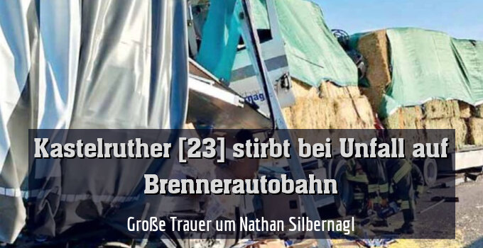 Große Trauer um Nathan Silbernagl