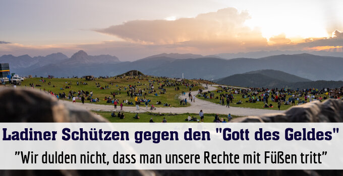"Wir dulden nicht, dass man unsere Rechte mit Füßen tritt"