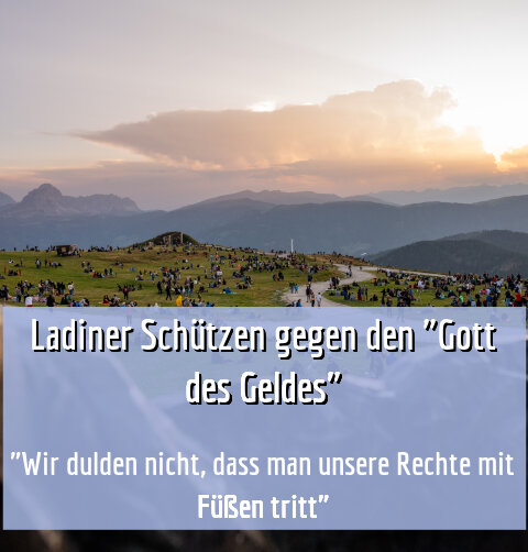 "Wir dulden nicht, dass man unsere Rechte mit Füßen tritt"
