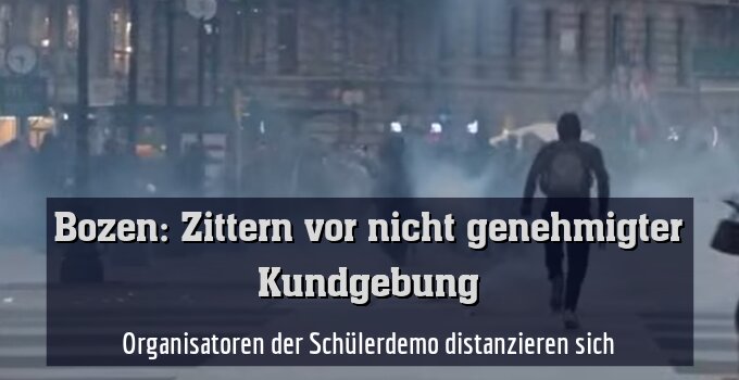 Organisatoren der Schülerdemo distanzieren sich