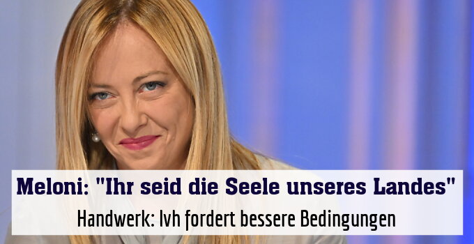 Handwerk: lvh fordert bessere Bedingungen