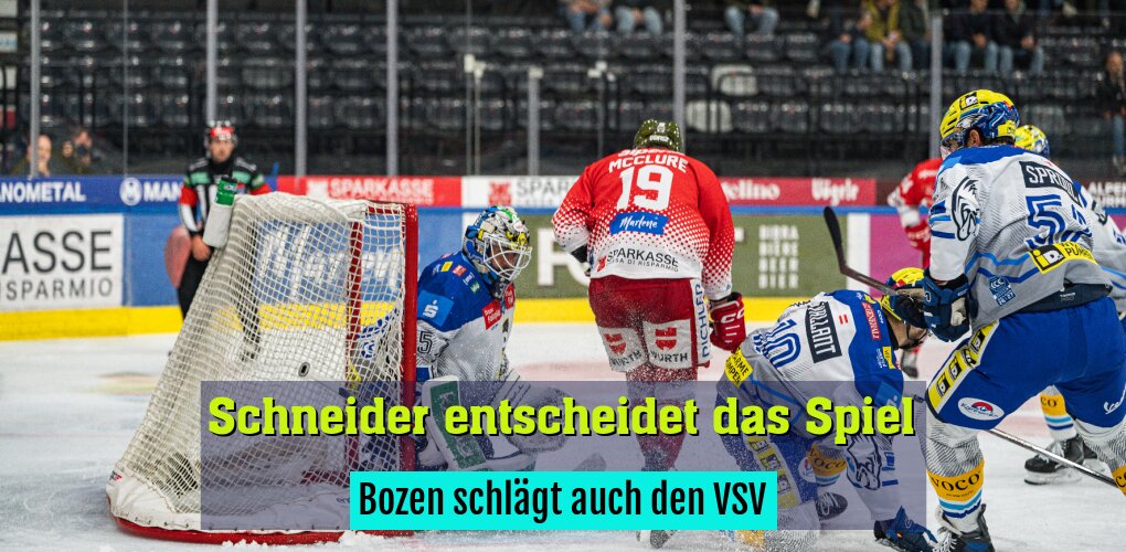 Bozen schlägt auch den VSV