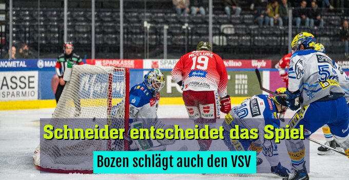 Bozen schlägt auch den VSV
