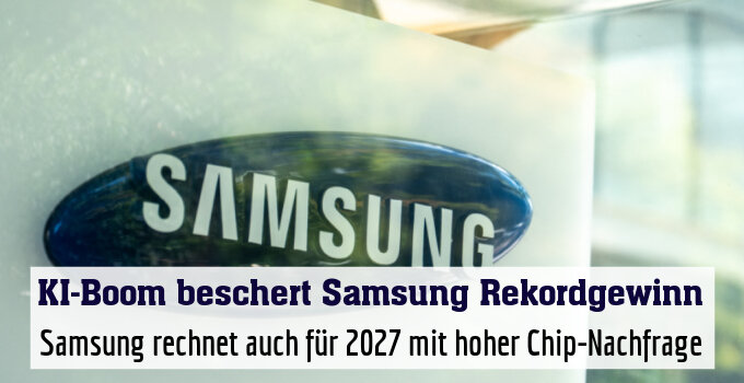 Rekordgewinn für Samsung