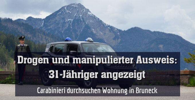 Carabinieri durchsuchen Wohnung in Bruneck