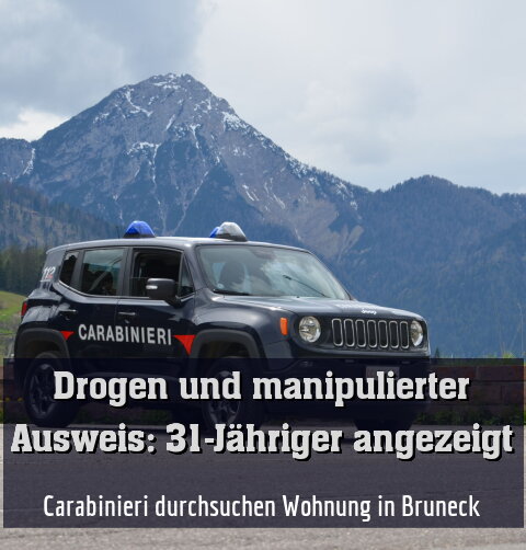 Carabinieri durchsuchen Wohnung in Bruneck