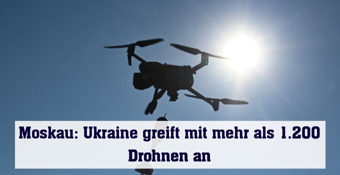 Russland schoss laut eigenen Angaben fast alle Drohnen ab (Symbolbild)