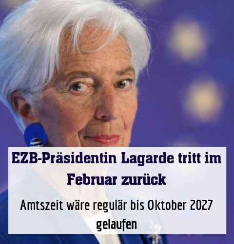 Amtszeit wäre regulär bis Oktober 2027 gelaufen