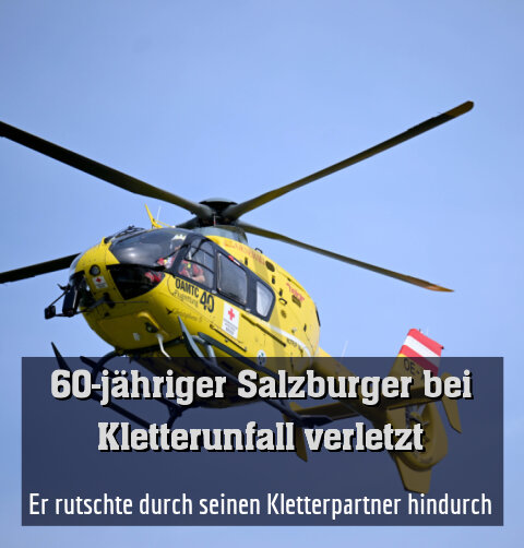 Er rutschte durch seinen Kletterpartner hindurch