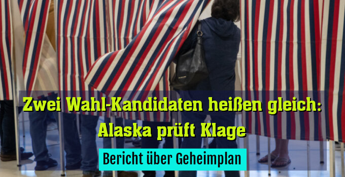 Bericht über Geheimplan
