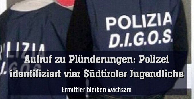 Ermittler bleiben wachsam
