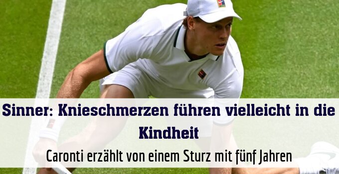 Caronti erzählt von einem Sturz mit fünf Jahren