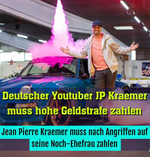 Jean Pierre Kraemer muss nach Angriffen auf seine Noch-Ehefrau zahlen