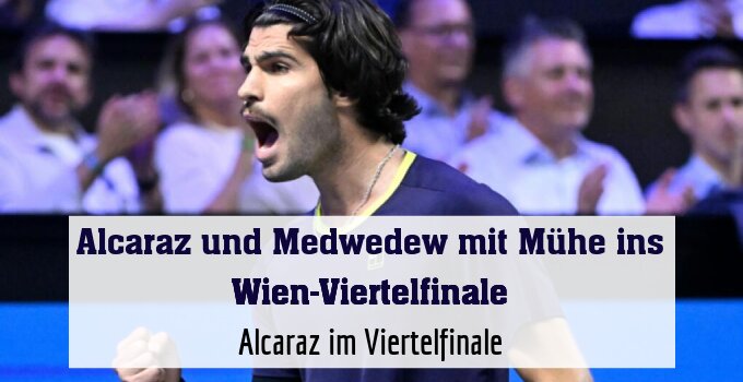 Alcaraz im Viertelfinale
