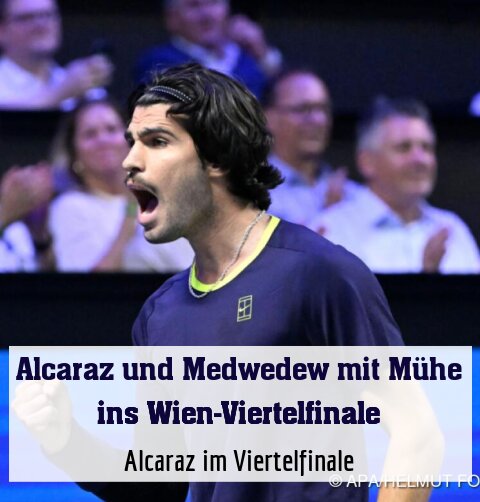 Alcaraz im Viertelfinale