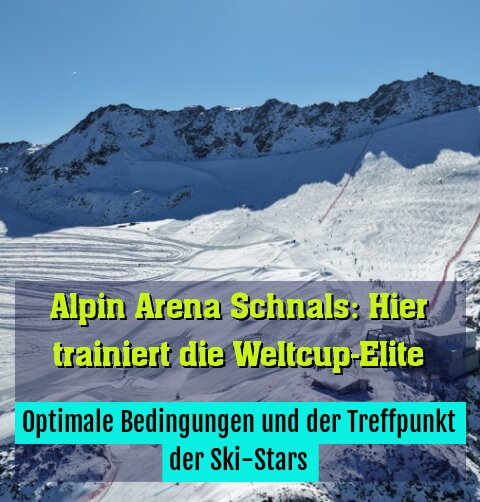 Optimale Bedingungen und der Treffpunkt der Ski-Stars