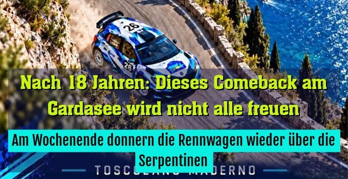 Am Wochenende donnern die Rennwagen wieder über die Serpentinen