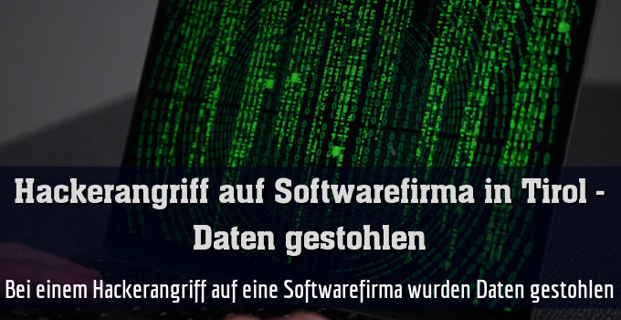 Bei einem Hackerangriff auf eine Softwarefirma wurden Daten gestohlen