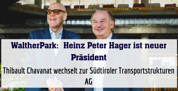 Thibault Chavanat wechselt zur Südtiroler Transportstrukturen AG