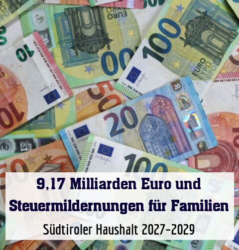 Südtiroler Haushalt 2027–2029