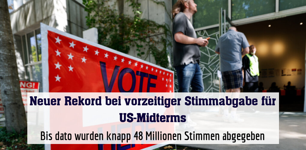 Bis dato wurden knapp 48 Millionen Stimmen abgegeben