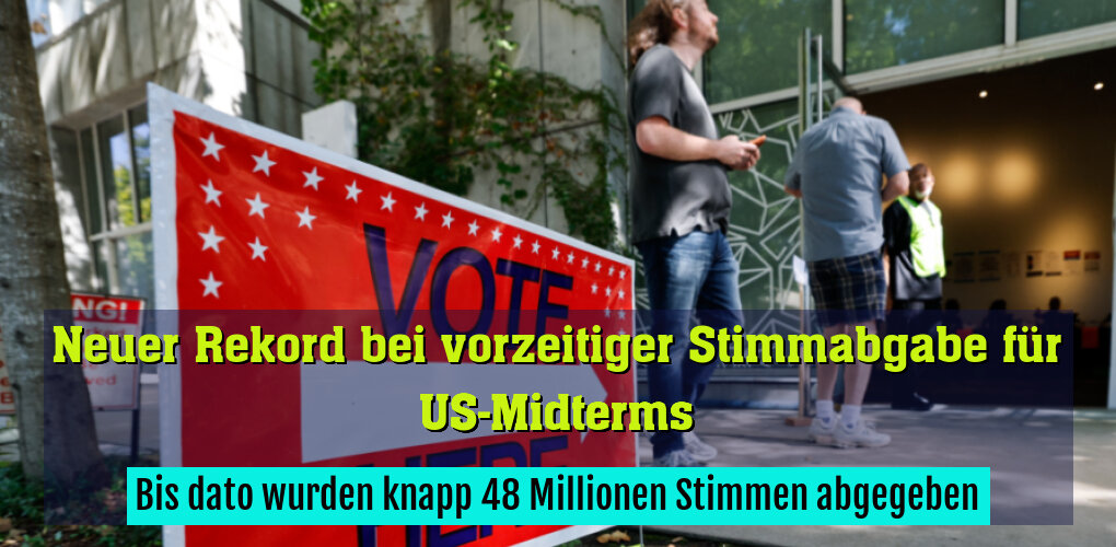 Bis dato wurden knapp 48 Millionen Stimmen abgegeben