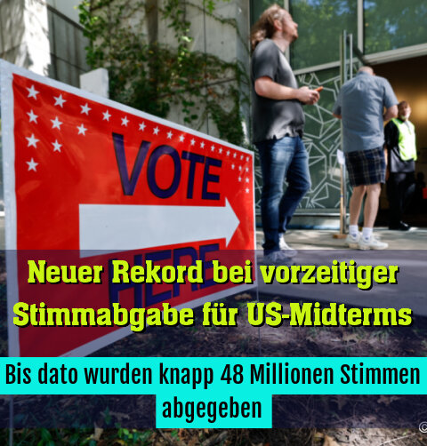 Bis dato wurden knapp 48 Millionen Stimmen abgegeben